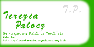 terezia palocz business card